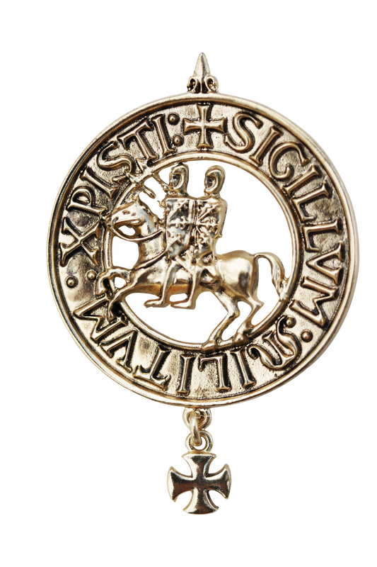 The Two Riders (KT05) Pendant Necklace