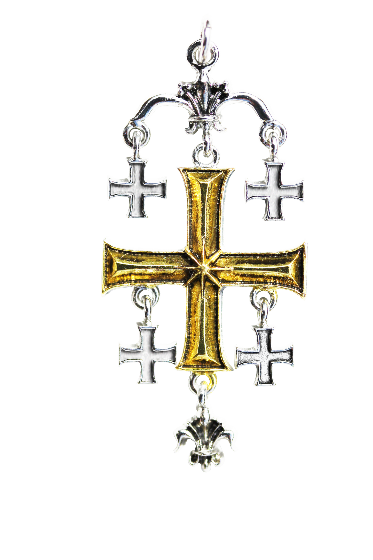 Jerusalem Cross (KT9) Pendant Necklace