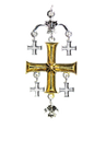 Jerusalem Cross (KT9) Pendant Necklace