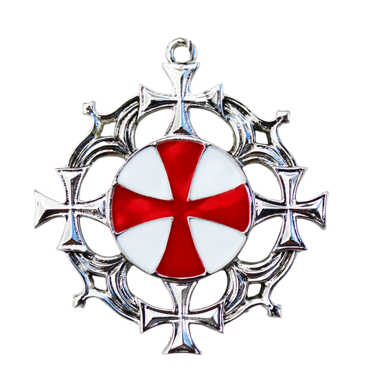 Solar Cross (KT12) Pendant Necklace