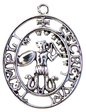 Seal of Abraxas (KT13) Pendant Necklace