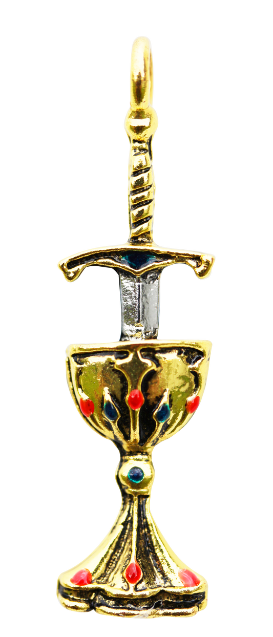 Blade & Chalice (KT14) Pendant Necklace