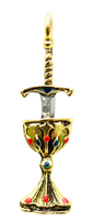 Blade & Chalice (KT14) Pendant Necklace