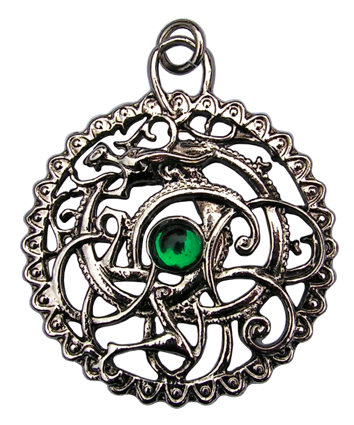 Silbury Serpent (LT15) Pendant Necklace