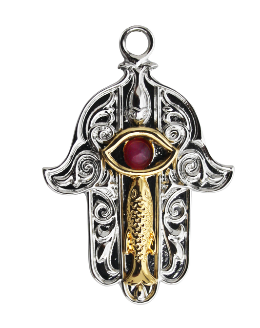 Hand of Khamsa (MK10) Pendant Necklace