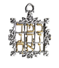 Magic Square of Saturn (MK6) Pendant Necklace