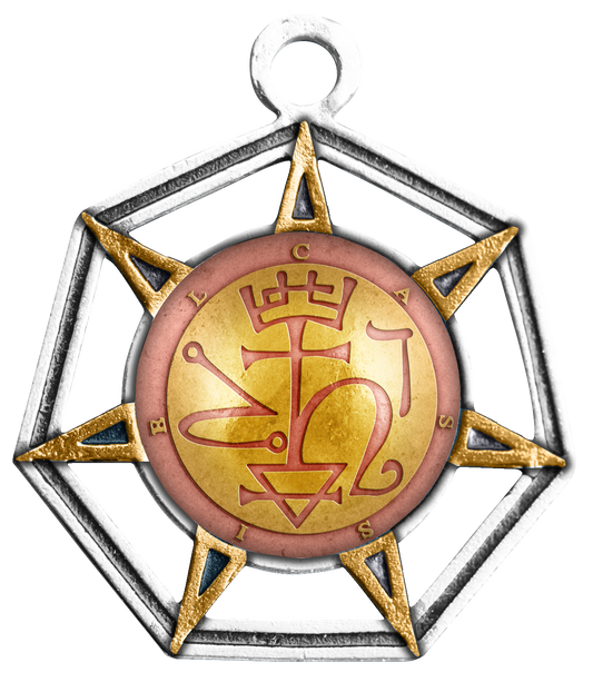 Cassiel, Angel of Saturn (MM01) Pendant Charm Necklace