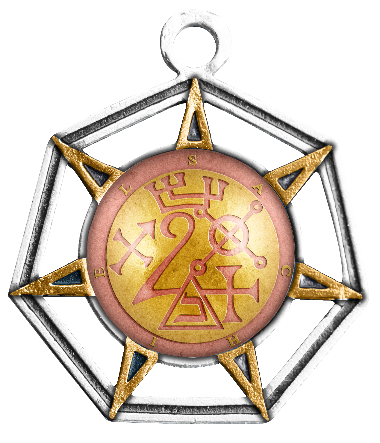 Sachiel, Angel of Jupiter (MM02) Pendant Charm Necklace