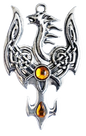 Avalonian Phoenix (MY1) Pendant Charm Necklace
