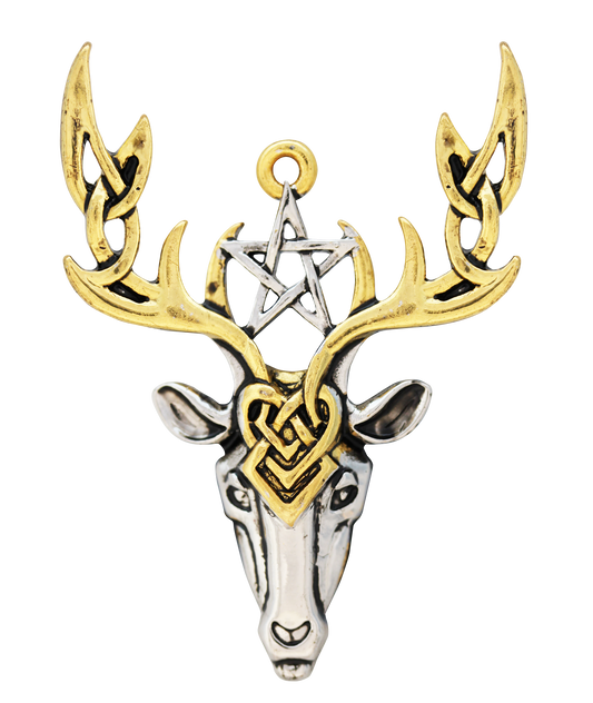 Beltane Stag (MY2) Pendant Charm Necklace