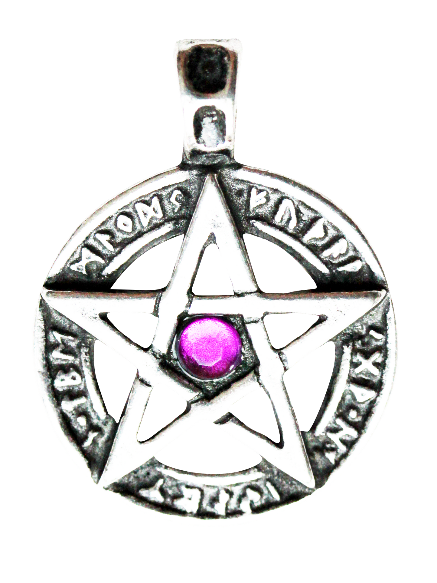 Runic Pentagram (NL04) Amulet Pendant Necklace