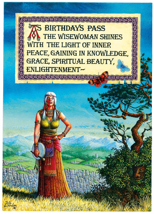 Enlightening Birthday - Pack of 6 Greetings Card with Envelope (PL07)