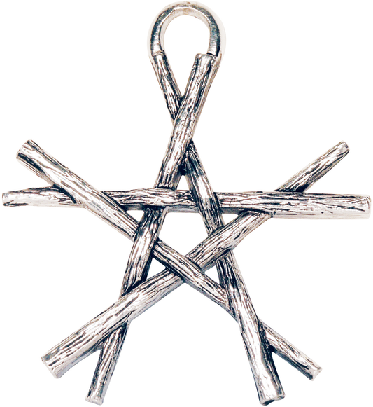 Pentagram of Wands (PR2) Pendant Necklace