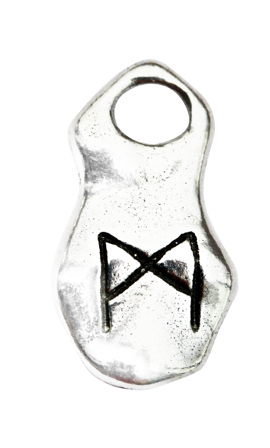 Man (R11) Charm Necklace