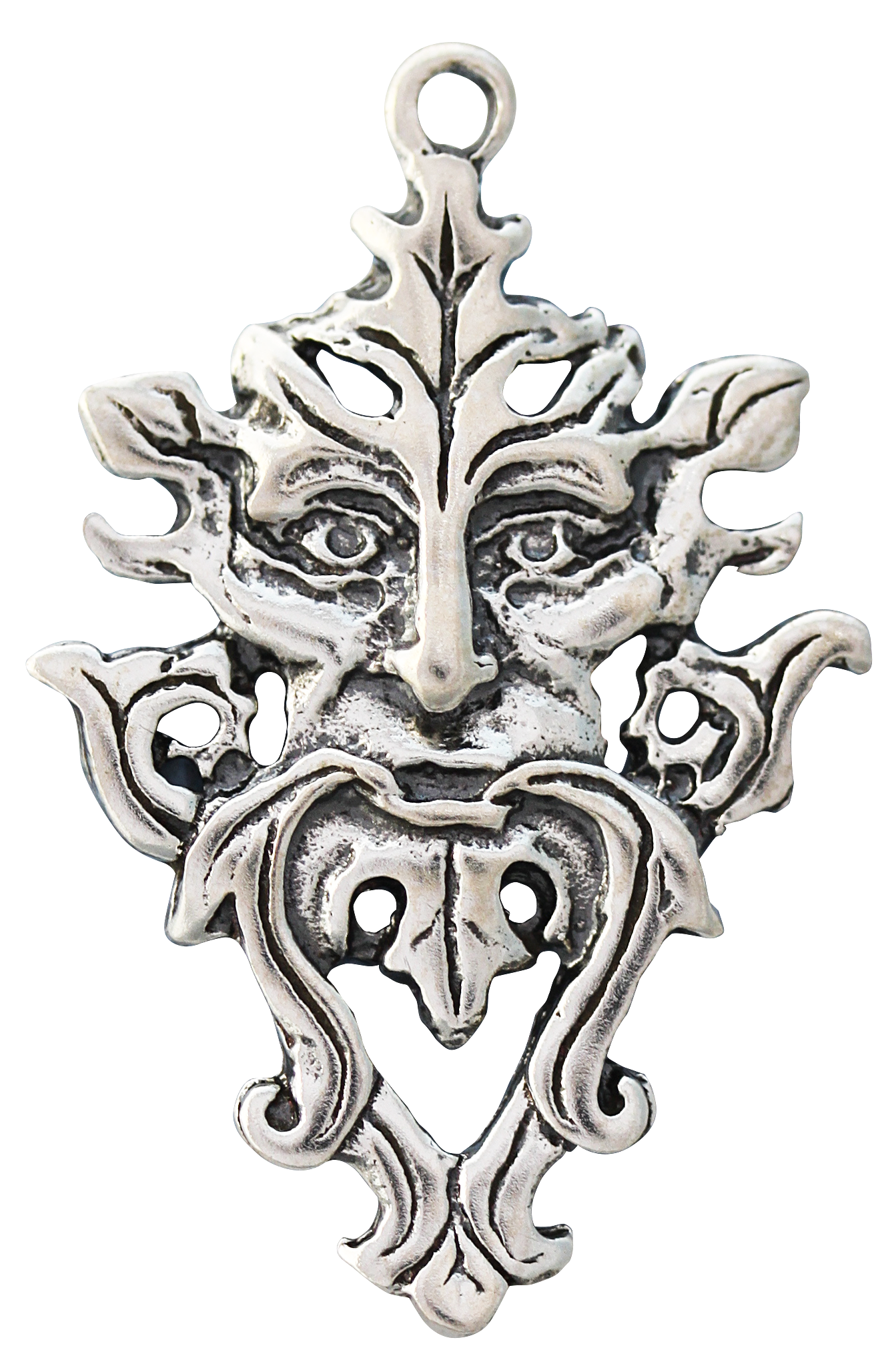 Green Man (SC6) Pendant Charm Necklace