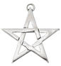 Open Pentagram (SCP01) Pendant Charm Necklace