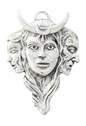 Triple Goddess (SCP07) Pendant Charm Necklace