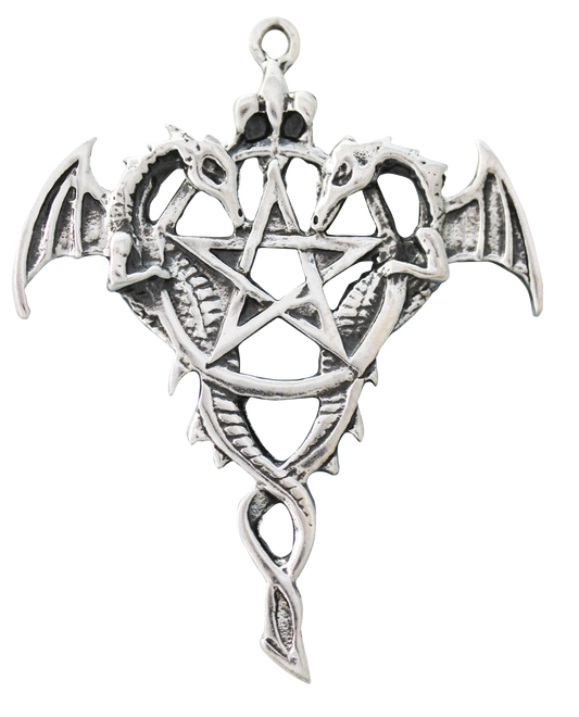 Draco Pentagram (SCP11) Pendant Charm Necklace