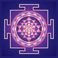 Sri Yantra (SH08) - Pack of 6 Blank Greetings Card with Envelope