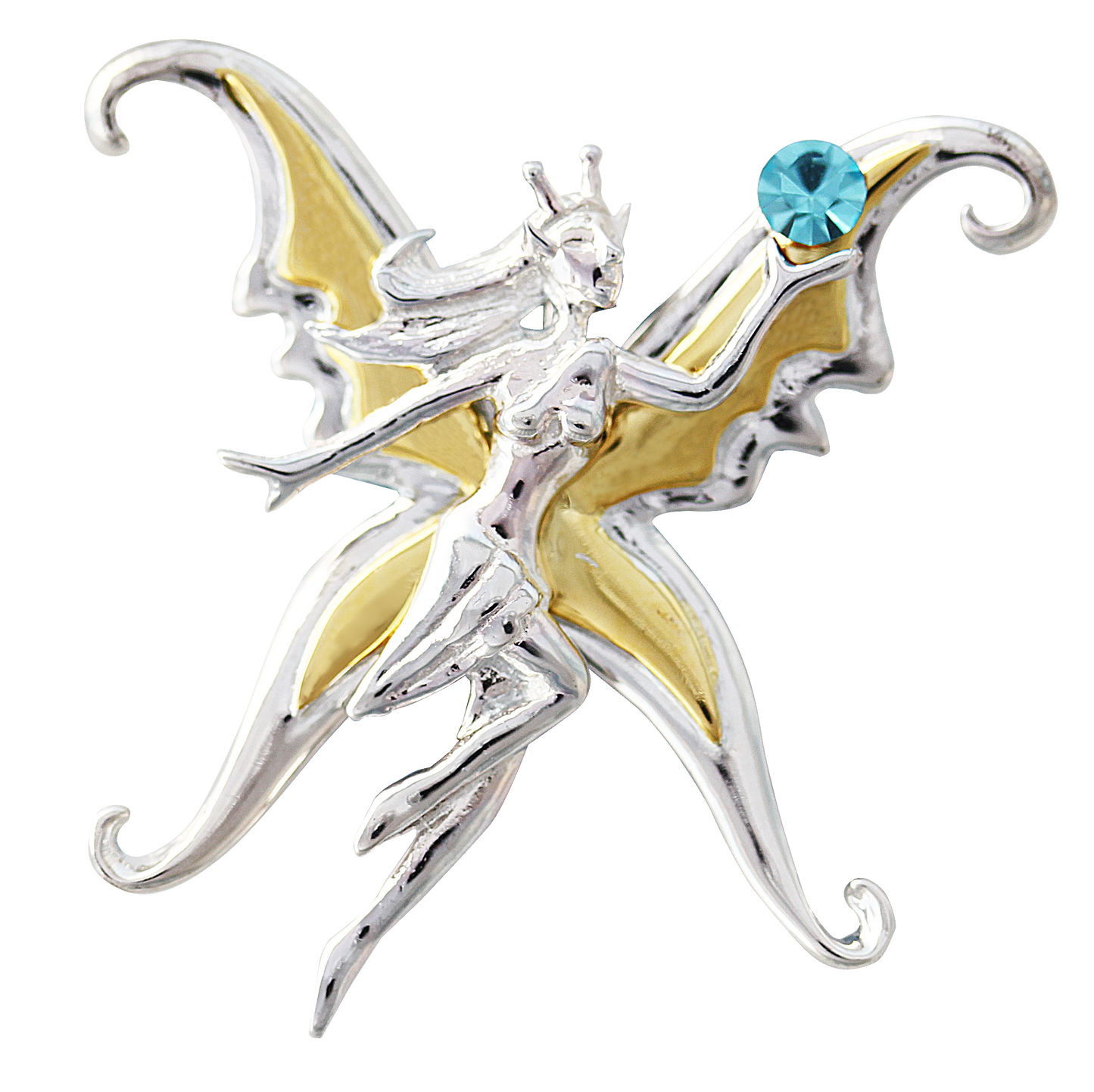 Bright Vanina Kari (SN07) 925 Sterling Silver Pendant Necklace