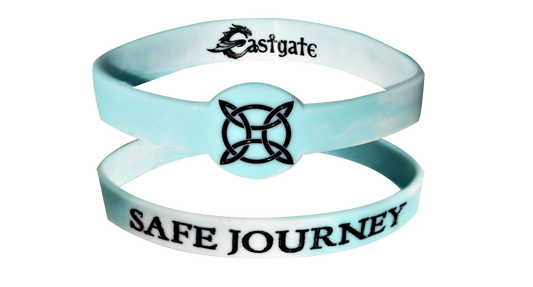 Safe Journey Charm Band (SWB2) Wristband x 5