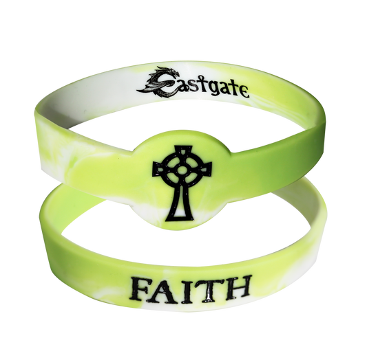 Faith Charm Band (SWB3) Wristband x 5