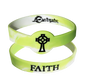 Faith Charm Band (SWB3) Wristband x 5
