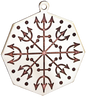 Protection (VC9) Pendant Charm Necklace