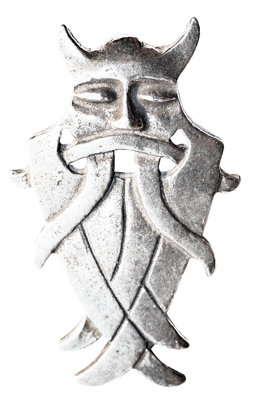 Odin's Mask (VP16) Pendant Charm Necklace