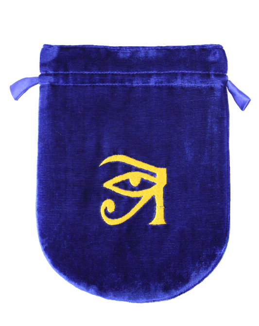 Eye of Horus (VTB05) Lined Velvet Tarot Bag