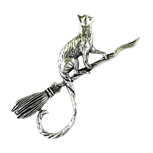 Sabbat Cat (WF02) Pendant Charm Necklace