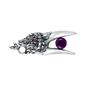 Raven's Head (WF08) Pendant Charm Necklace