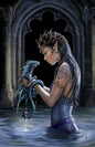 Water Dragon/Friends Forever Set of 10 Notecards by Anne Stokes (ART02)